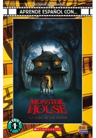 Monster House Casa de los sustos libro + CD audio - Książki po hiszpańsku do nauki języka - Księgarnia internetowa - Nowela - - 