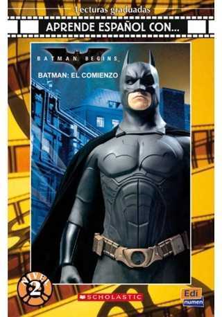 Batman el comienzo libro + CD audio 