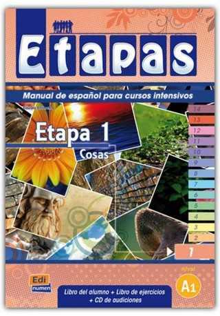 Etapas 1 podręcznik + ćwiczenia + CD audio - Do nauki języka hiszpańskiego