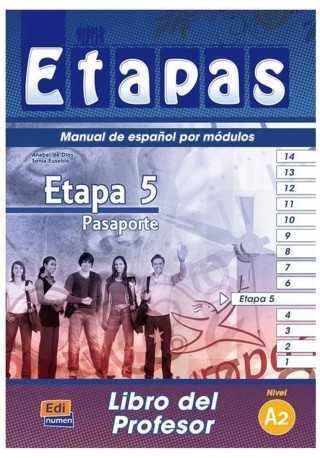 Etapas 5 podręcznik metodyczny /A2/ - Do nauki języka hiszpańskiego