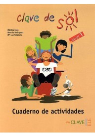 Clave de sol 1 ćwiczenia - Clave de sol 3 ćwiczenia - Nowela - Do nauki języka hiszpańskiego - 