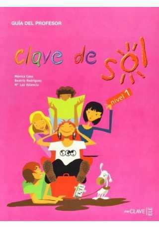 Clave de sol 1 przewodnik metodyczny - Do nauki języka hiszpańskiego