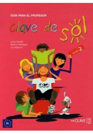 Clave de Sol 2 przewodnik metodyczny - Podręczniki do języka hiszpańskiego - szkoła podstawowa - Księgarnia internetowa - Nowela - - Do nauki języka hiszpańskiego