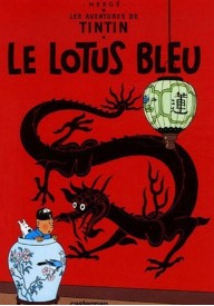 Tintin Lotus Bleu - Tintin on a Marche sur la lune - Nowela - - 