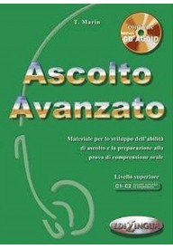 Ascolto Avanzato podręcznik + CD - Ascolto Medio podręcznik + CD - Nowela - - 