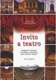 Invito a teatro - L'italiano nell'aria 2 podręcznik + płyta CD - Nowela - - 
