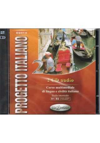 Nuovo Progetto italiano 2 CD audio - Do nauki języka włoskiego
