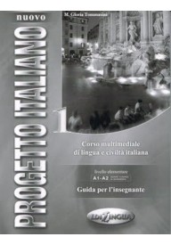 Nuovo Progetto italiano 1 przewodnik metodyczny z kluczem - Nuovo Progetto italiano 2A podręcznik + ćwiczenia + DVD Edizione aggiornata - Nowela - - 