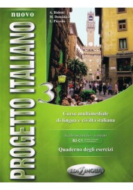 Nuovo Progetto italiano 3 ćwiczenia - Nuovo Progetto Italiano 1A podręcznik + zawartość online ed. PL - Nowela - Do nauki języka włoskiego - 