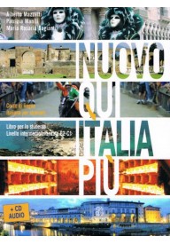 Nuovo Qui Italia Piu + CD audio - L'italiano nell'aria 2 podręcznik + płyta CD - Nowela - - 