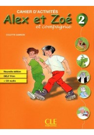 Alex et Zoe 2 ćwiczenia + CD Nowa edycja - Najczęściej kupowane - Nowela - - 