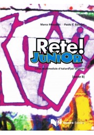 Rete Junior B CD - Rete 1 libro di casa ćwiczenia + CD audio - Nowela - Do nauki języka włoskiego - 