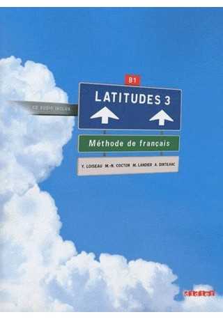 Latitudes 3 podręcznik + CD audio - Do nauki języka francuskiego