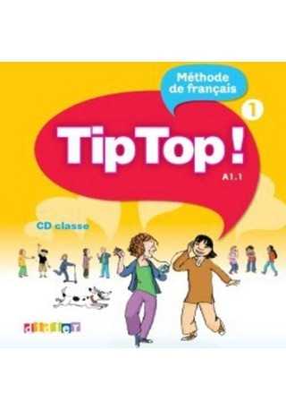 Tip Top 1 A1.1 CD audio do podręcznika - Do nauki francuskiego dla dzieci.