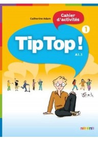 Tip Top 1 A1.1 ćwiczenia - Tip Top 2 A1.2 CD audio do podręcznika - Nowela - Do nauki francuskiego dla dzieci. - 