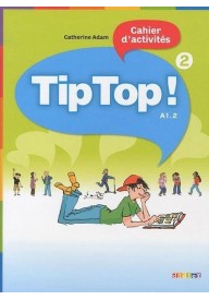 Tip Top 2 A1.2 ćwiczenia - Tip Top 2 A1.2 CD audio do podręcznika - Nowela - Do nauki francuskiego dla dzieci. - 