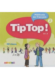 Tip Top 2 A1.2 CD audio do podręcznika - Tip Top 1 A1.1 podręcznik - Nowela - Do nauki francuskiego dla dzieci. - 