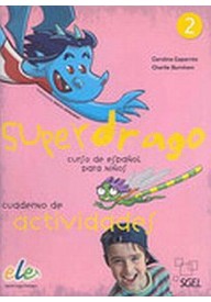 Superdrago 2 ćwiczenia - Superdrago 2 podręcznik - Nowela - Do nauki języka hiszpańskiego - 