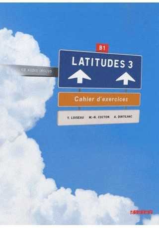 Latitudes 3 ćwiczenia + CD audio - Do nauki języka francuskiego