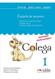 Colega 1 carpeta de recursos - Podręczniki do języka hiszpańskiego - szkoła podstawowa - Księgarnia internetowa - Nowela - - Do nauki języka hiszpańskiego
