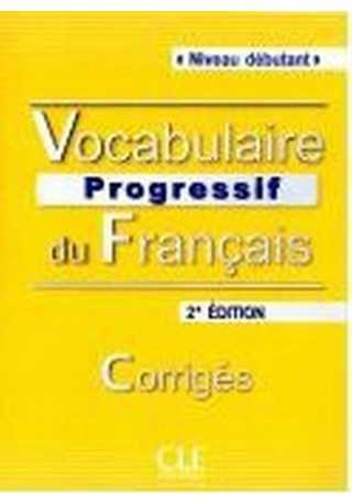 Vocabulaire progressif du Francais niveau debutant klucz 