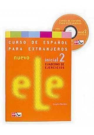 Nuevo ELE inicial 2 ejercicios + CD audio - Do nauki języka hiszpańskiego