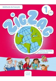 Zig Zag 1 A1.1 podręcznik + CD - Zig Zag 2 A1.2 podręcznik + CD audio - Nowela - Do nauki języka francuskiego - 
