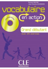Vocabulaire en action Grand debutant + CD - Vocabulaire en dialogues Niveau debutant A1/A2 + CD audio - Nowela - - 