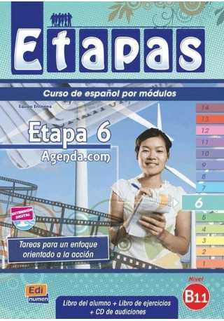 Etapas 6 podręcznik + ćwiczenia + CD audio - Książki i podręczniki - język hiszpański
