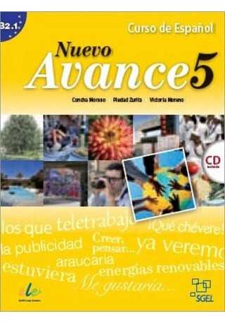 Nuevo Avance 5 podręcznik + CD audio - Do nauki języka hiszpańskiego