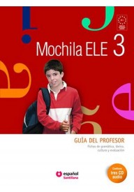 Mochila 3 przewodnik metodyczny + CD audio - Mochila - Podręcznik do nauki języka hiszpańskiego - Nowela - - Do nauki hiszpańskiego dla dzieci.
