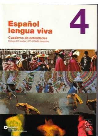 Espanol lengua viva 4 ćwiczenia + CD - Do nauki języka hiszpańskiego