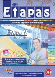 Etapas 9 podręcznik + ćwiczenia + CD audio - Etapas 6 podręcznik + ćwiczenia + CD audio - Nowela - Książki i podręczniki - język hiszpański - 