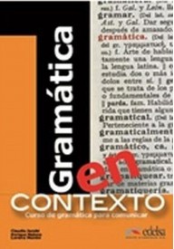 Gramatica en contexto książka - Gramatica medio B1 con soluciones ed. 2022 - - 