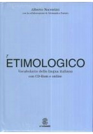 Etimologico Vocabolario della lingua italiana + CD ROM - Słowniki włosko polskie z wymową i zdaniami - Księgarnia internetowa - Nowela - - 