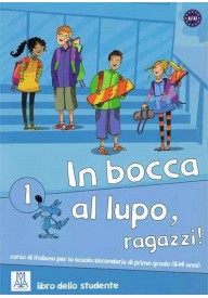 In bocca al lupo ragazzi 1 podręcznik + CD audio - Ambaraba 3 podręcznik + CD audio - Nowela - Do nauki języka włoskiego - 