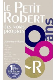 Petit Robert des noms propres Dictionnaire illustre - Petit Robert de la langue francaise 2023 Słownik języka francuskiego - Nowela - - 