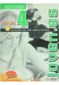 Joven.es 4 ćwiczenia - Joven.es 2 podręcznik + CD audio - Nowela - Do nauki języka hiszpańskiego - 