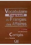 Vocabulaire progressif des Affaires klucz 2 edycja