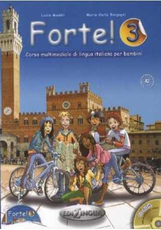 Forte! 3 podręcznik + ćwiczenia + CD audio - Do nauki języka włoskiego