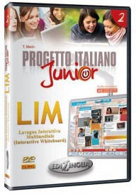 Progetto italiano junior 2 materiały do LIM - Seria Progetto Italiano Junior - Nowela - - 