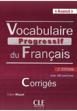 Vocabulaire progressif avance klucz 2 edycja 