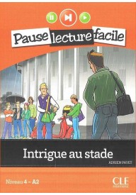 Intrigue au stade książka + CD audio Pause lecture facile - Vacances a Montreal + CD audio - - 