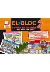 Bloc 2 Espanol en imagenes książka + CD ROM