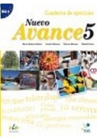 Nuevo Avance 5 ćwiczenia + CD audio - Español en marcha Nueva edición Básico A1+A2 ed. 2021 zeszyt ćwiczeń - Do nauki języka hiszpańskiego - 