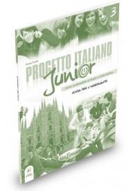 Progetto italiano junior 3 przewodnik metodyczny - Progetto Italiano junior 2 podręcznik + ćwiczenia + DVD - Nowela - Do nauki języka włoskiego - 