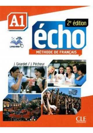 Echo A1 2ed podręcznik + płyta DVD ROM - Do nauki języka francuskiego