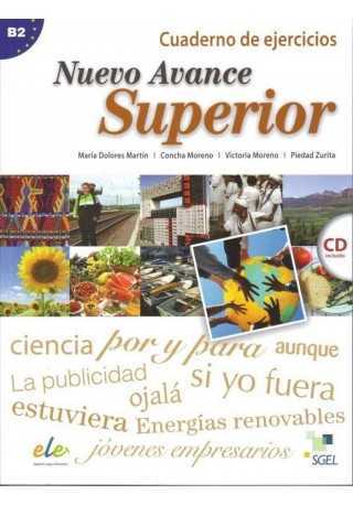 Nuevo Avance superior B2 ćwiczenia + płyta CD audio - Do nauki języka hiszpańskiego