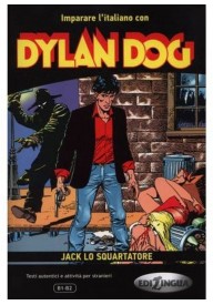 Dylan Dog Jack lo squartatore książka - Dino Buzzati książka + CD audio poziom B2-C1 - Nowela - - 