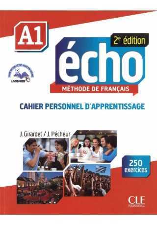 Echo A1 2ed ćwiczenia + płyta CD audio - Do nauki języka francuskiego